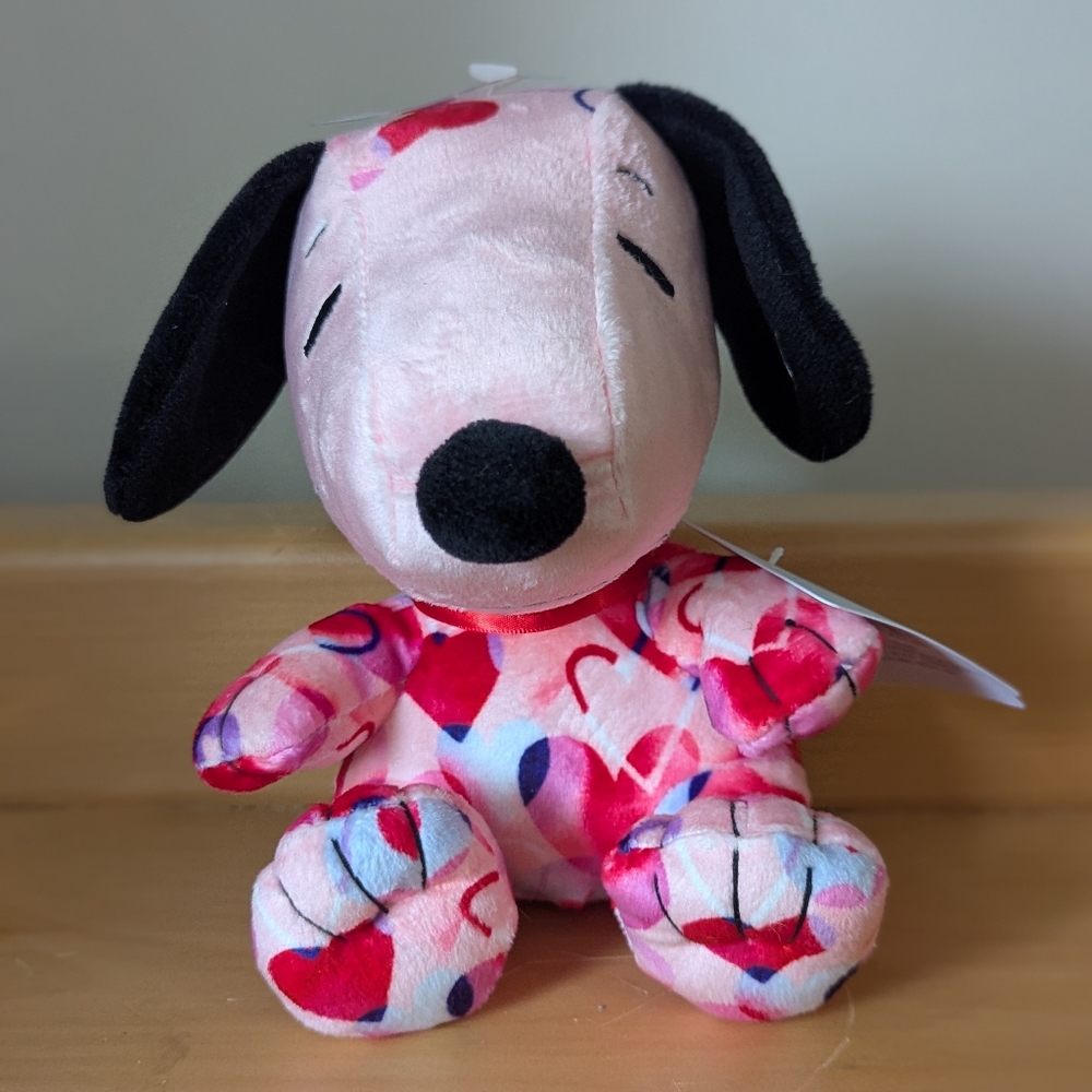 Snoopy Valentine Plush